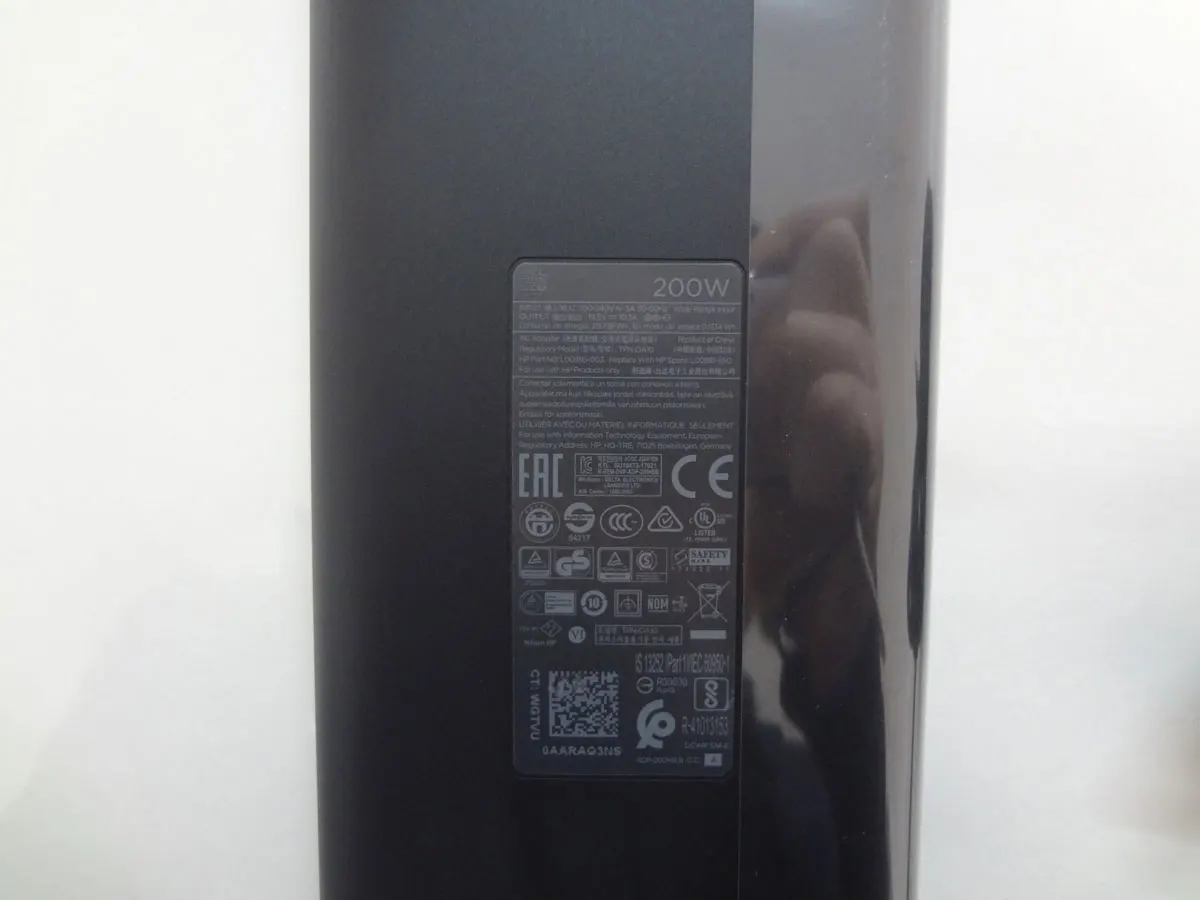 

Новинка OEM, 19,5 в, 200 А, 15,6 Вт, фотоадаптер для ноутбука HP OMEN 15-ek0503na, дюймов, оригинальное зарядное устройство Puryuan