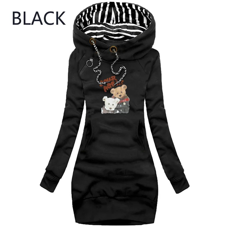 

Новинка, Модный женский свитер, Осенний Повседневный пуловер с длинным рукавом, худи, трендовый свитер, платье