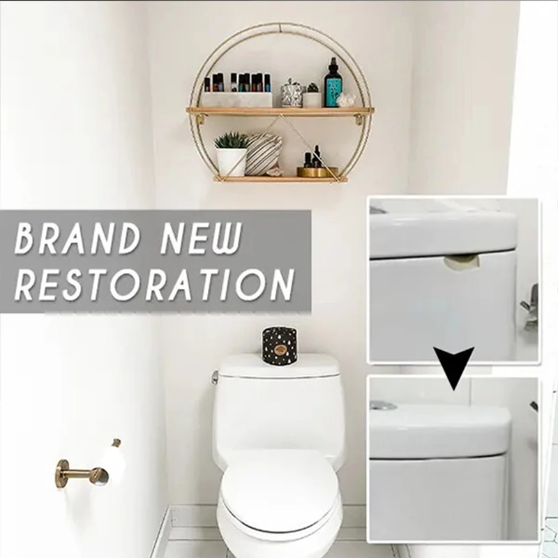 

2pcs/set Ceramic Repair Paste Floor Toilet Bathroom Sink Tile Repair Agent Multipurpose RT88