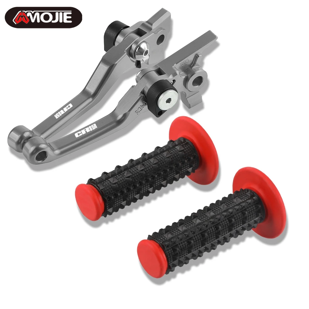 

Motocross Non-slip Hand Grips Dirt Bike Brake Clutch Levers FOR HONDA CR85R 1998 1999 2000 2001 2002 2003 2004 2005 2006 2007