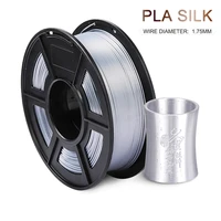silk filament 1 75mm 1kg grey pla silk for 3d printer bright color silk pla 3d filament silk texture 3d printing materials