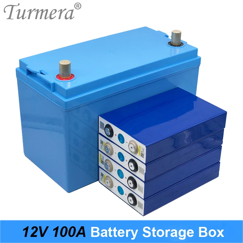 

Turmera 12V 24V 48V Battery Storage Box Use in 90Ah 100Ah 3.2V Lifepo4 Battery Solar Energy System or Uninterrupted Power Supply