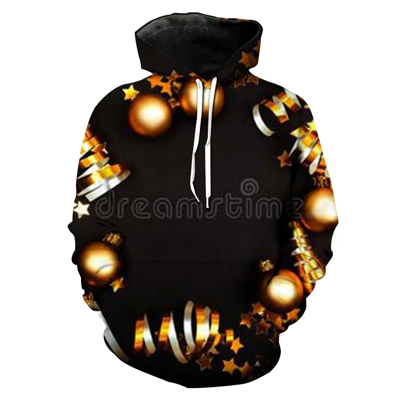 

Men's Sports Hoodie Christmas Gift Harajuku 3D Printed Men's Apparel Fashion Casual Wide Size Pullover Tops XXS-6XL