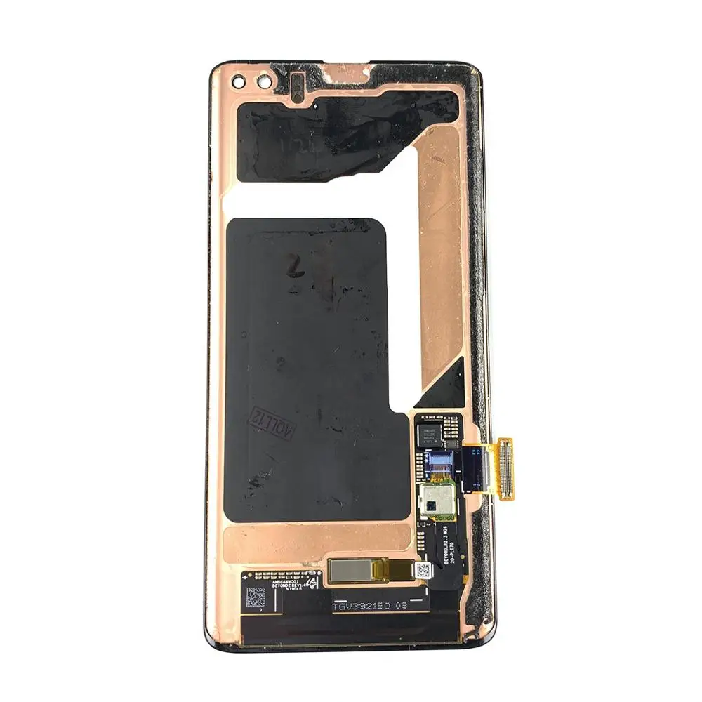 Punto de l&iacute;nea de Selecci&oacute;n &uacute;nica para Samsung S10 + G975, pantalla LCD, digitalizador de pantalla t&aacute;ctil S10 Plus G975W G975F sin marco-4