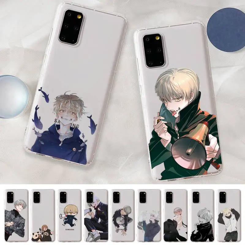 

Anime Jujutsu Kaisen Inumaki Toge Phone Case For Samsung A 10 20 30 50s 70 51 52 71 4g 12 31 21 31 S 20 21 plus Ultra