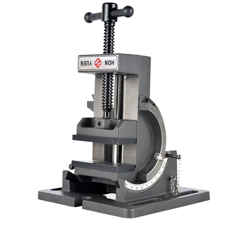 

3 дюймовый руководство Тип угол Плоские щипцы 90 градусов наклона тиски наклона универсальные поворотные тиски для сверлильный станок насто...