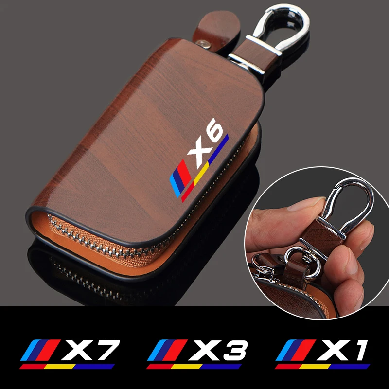 Автомобиль натуральная кожа ключ чехол для BMW Возраст 1 2 3 4 5 6 7 серия X1 X3 X4 X5 X6 F30 F34