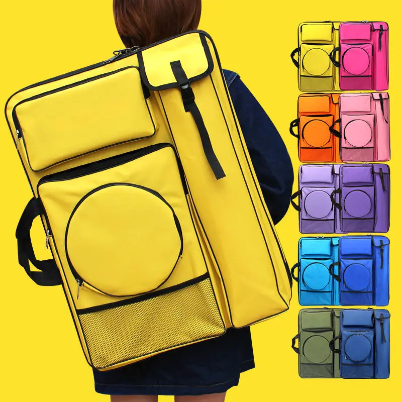 

Sketch Storage Bag Large Capacity Student's Sketchpad Backpack Painting Tool Bag Multifunctional Portable Storage Art Supplies