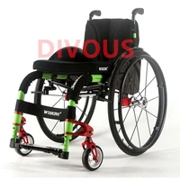 portable lightweight sport wheelchair sports leisure wheelchair disabled handicapped