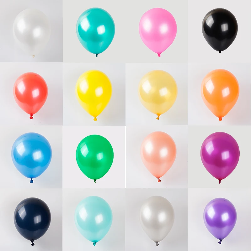 

10/20/30pcs 10inch mix Colorful Pearl Gold White Latex Balloon Wedding Birthday Party Decoration child Kids Toy Air balloons