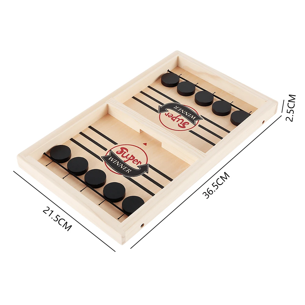 Fast Hockey Sling Puck Game Paced Sling Puck Winner Fun Toys Party Game Toys For Adult Child Family Slingpuck Table Board Game images - 6