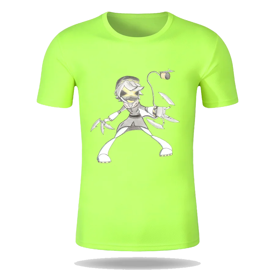 

Custom Summer Men Women Murder Drones 2 Quick Dry T-shirt 100% Polyester Couple Style Round Neck Jogging T Shirt