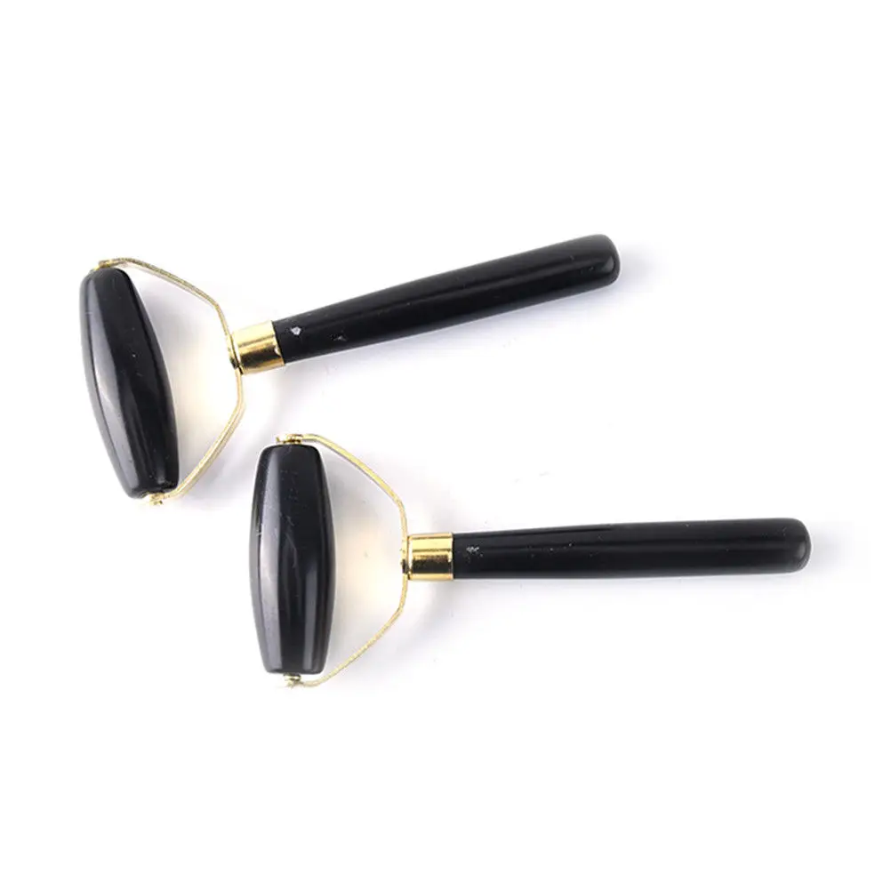 Товары для ухода за кожей Натурального Розового Кварца лица массажный валик тела