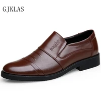 classics genuine leather formal shoes men oxford dressing business office shoes for man brown black elegante uomo male shoe