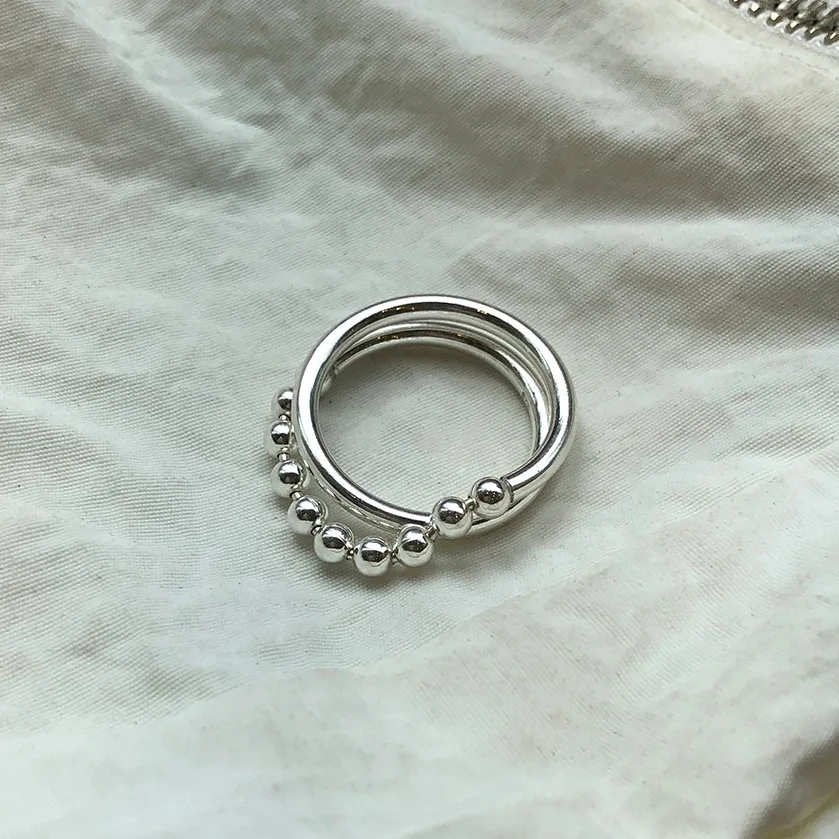 Оригинальные женские кольца из стерлингового серебра 100% пробы свадебные