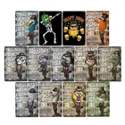 Жестяная Вывеска Enjoy Craft Beer Meatl, винтажная декоративная табличка для паба, бара, постер, настенное украшение, ретро домашний декор, 20x30 см