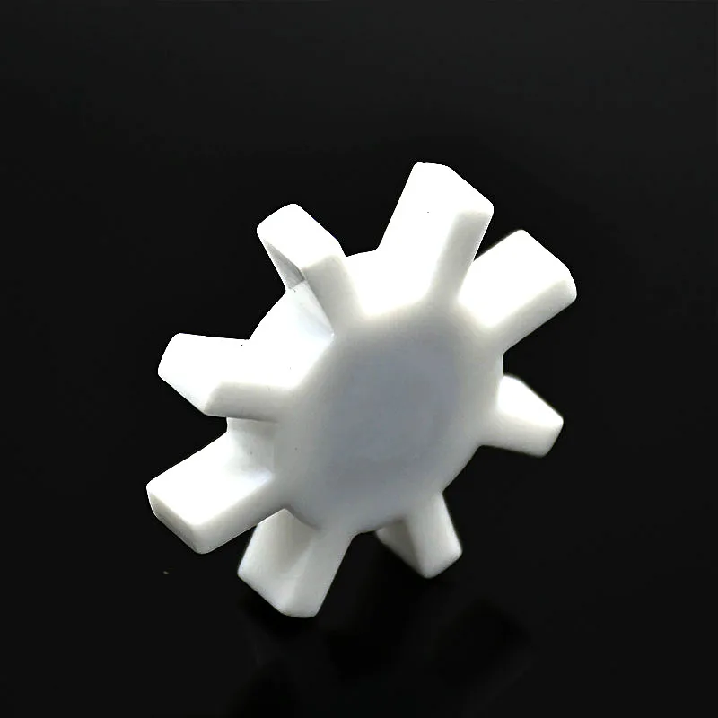 PTFE магнитная мешалка бар перемешать миксером поли Тетрафторэтилена белый