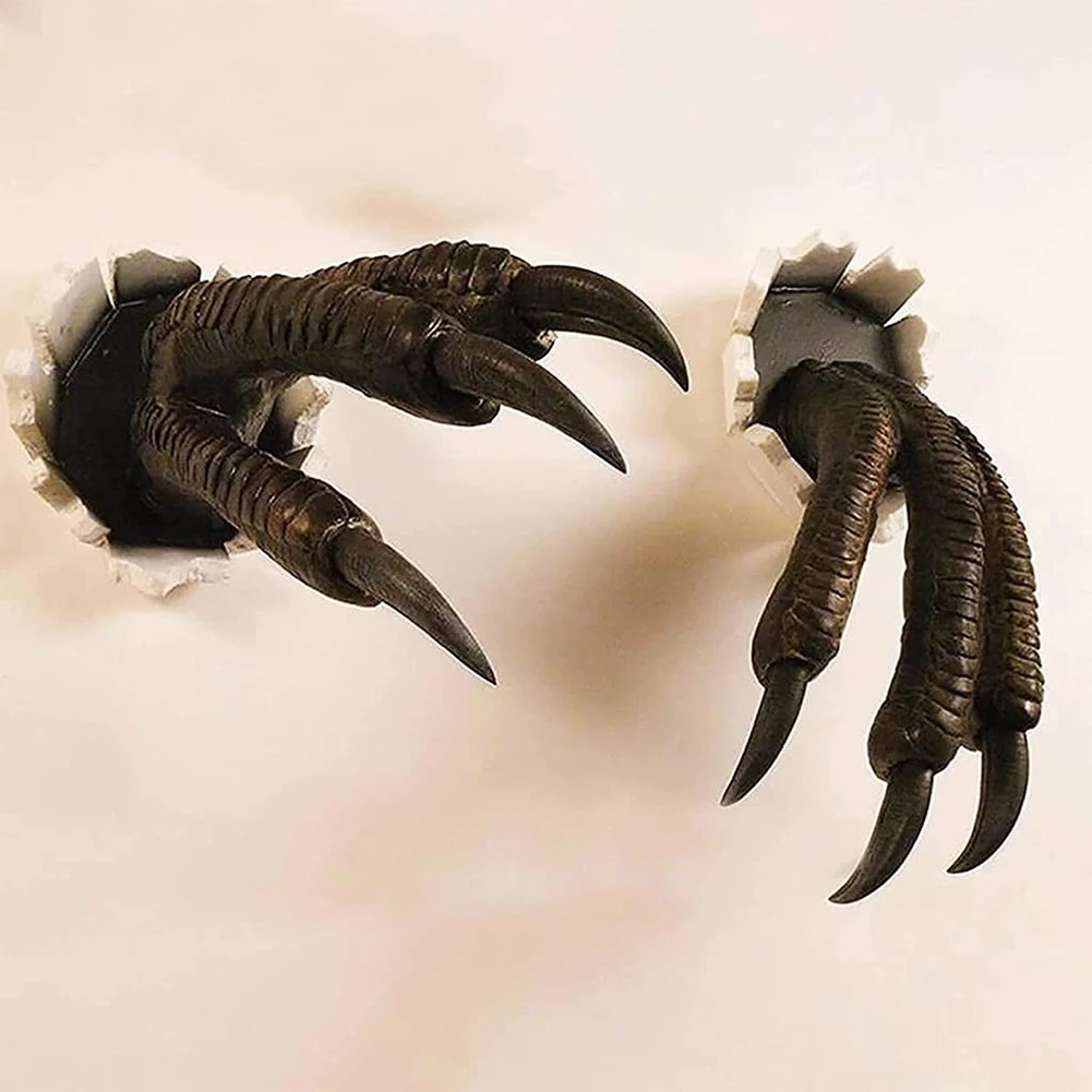 Смола динозавр настенное 3D крепление бюст скульптура разрывная подвесная голова