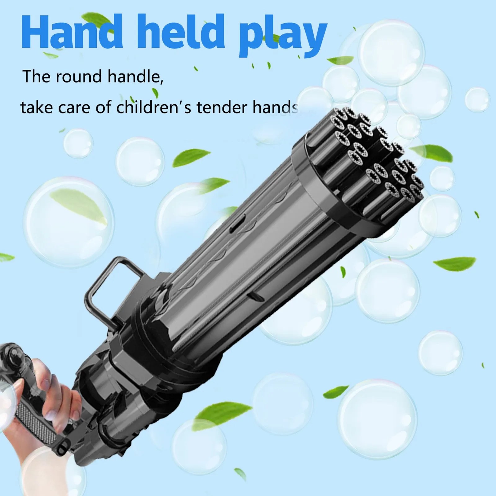 21 отверстие огромный пистолет для пузырей летняя Веселая игрушка вечеринки