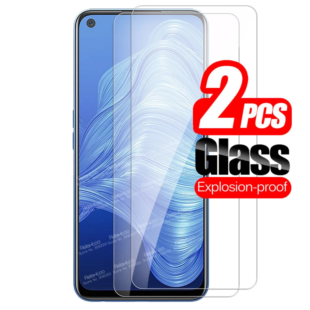 

2pcs Protective Glass For Oppo Realme 7 5G On Realmi Realmy 6 Pro Realme7 Realme6 6Pro 7Pro Screen Protector Tempered Glass Film