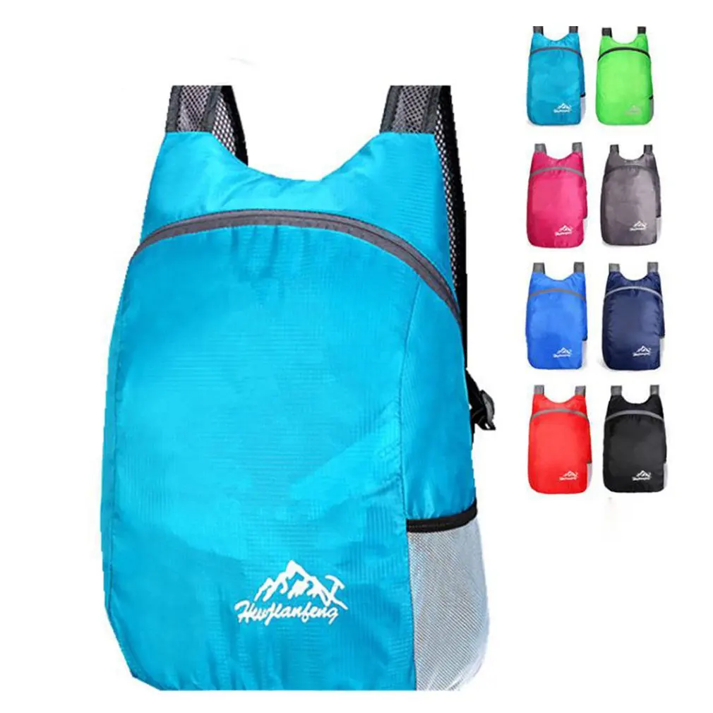 

Легкий уличный рюкзак унисекс 20 л, водонепроницаемый портативный складной рюкзак для отдыха на открытом воздухе, походов, путешествий, спор...