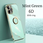 Роскошный Гальванизированный силиконовый чехол 6D для телефона Huawei P50 P40 P30 P20 Mate 40 30 E 20 10 Pro Lite 20X, мягкий чехол с прямыми краями