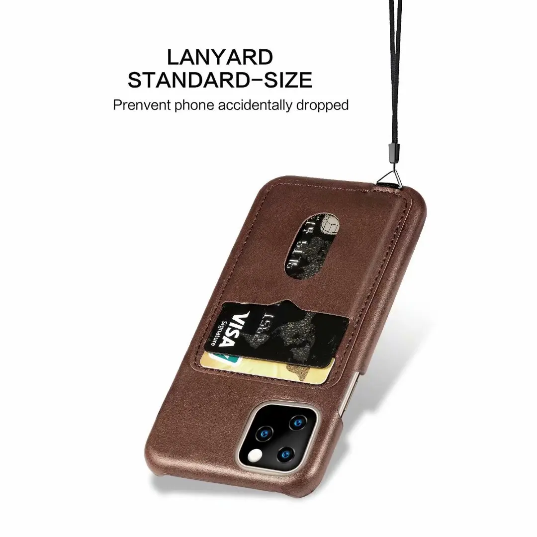 Кожаный чехол Xs max с отделением для кредитных карт iPhone X 8 7 6 Plus Xr Ультратонкий