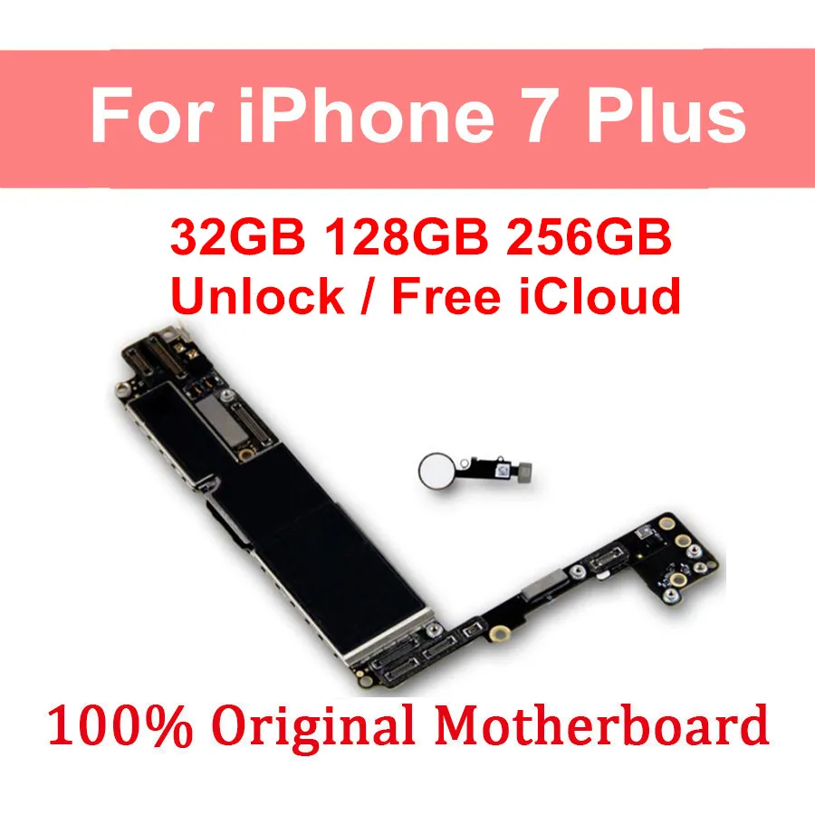 Разблокированная материнская плата для iPhone 7 Plus 32 ГБ 128 256 5 дюймов основная