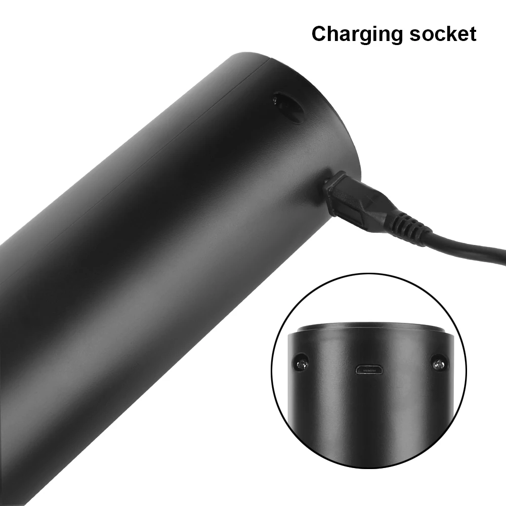 

HILIFE Jar Opener Wine Bottle Opener USB Rechargeable Automatic Corkscrew With Foil Cutte Bar Tools Electric Wine Opener