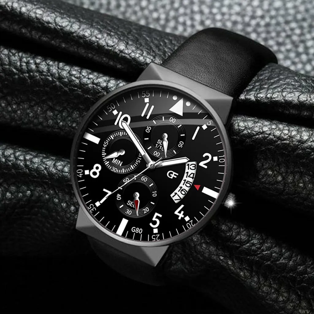 Новое поступление мужские наручные часы Роскошные relojes кварцевые из нержавеющей