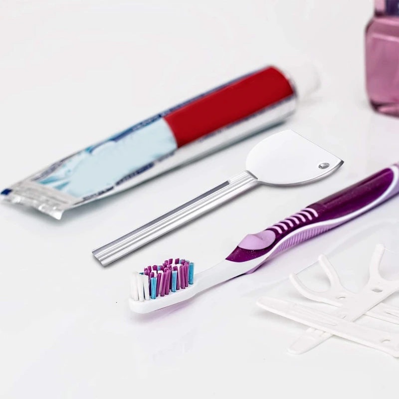 6 шт. Металлический Дозатор зубной пасты дозатор ключ ролика трубки паста