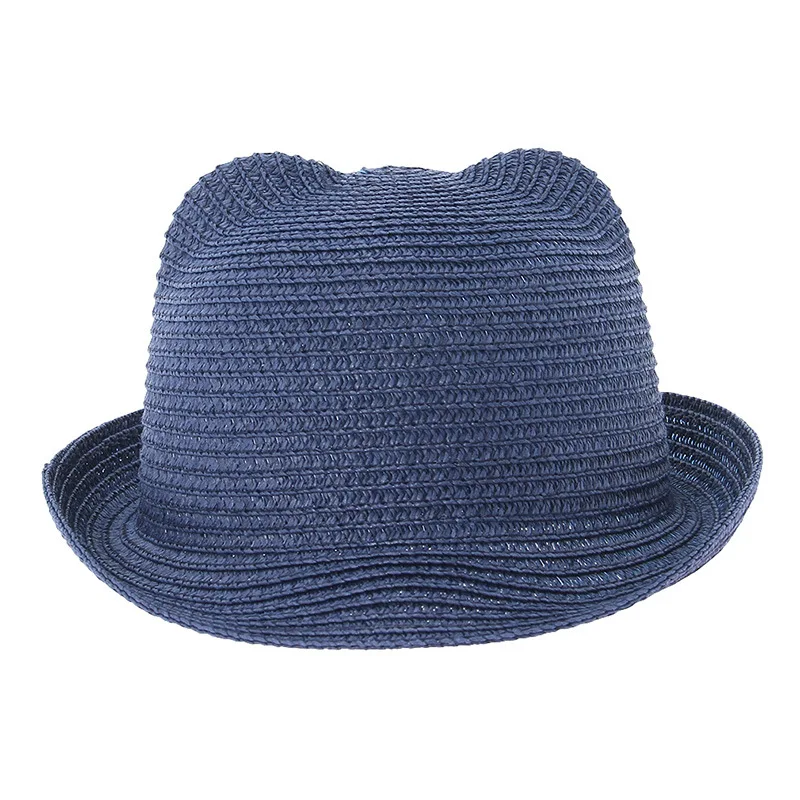Новая милая детская Солнцезащитная шляпа весенне летняя соломенная для