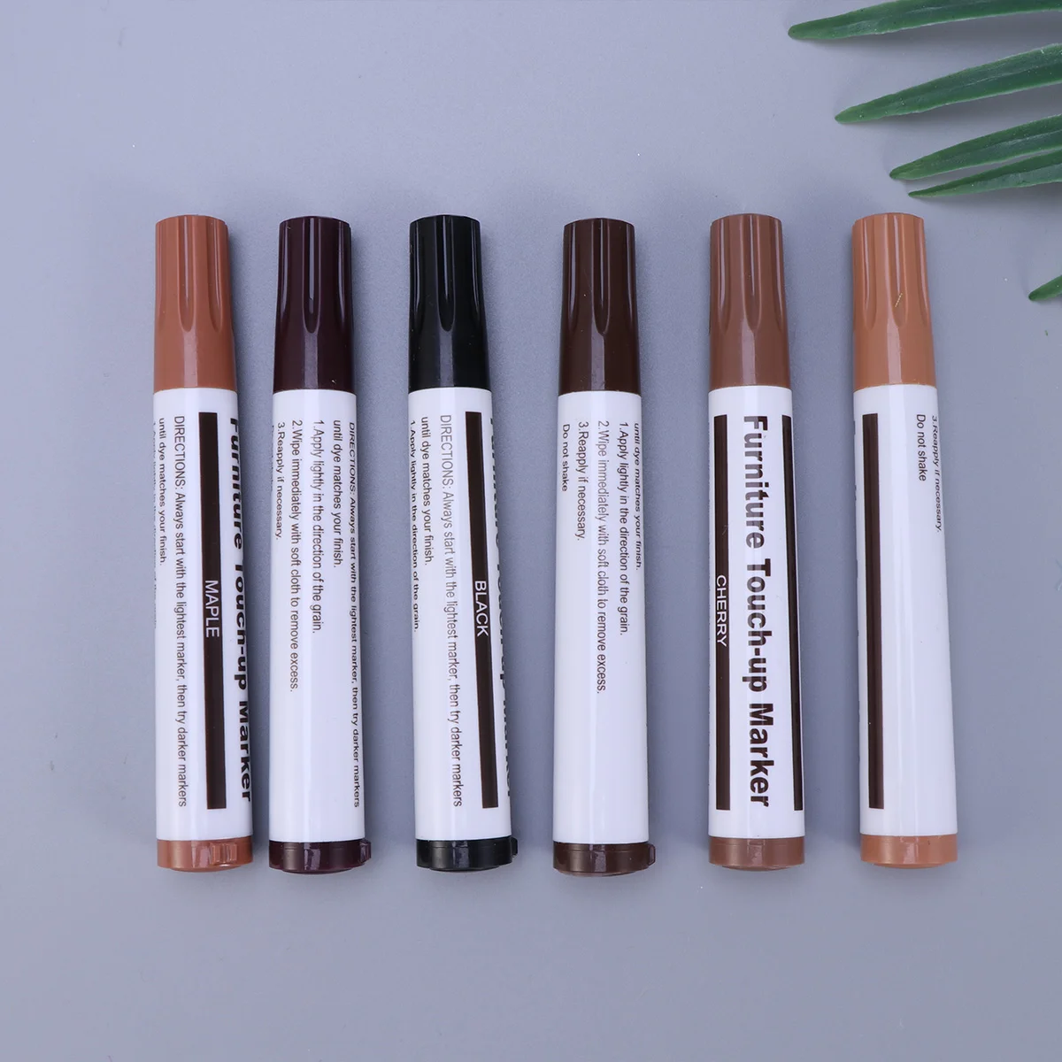 

6 шт., деревянные сенсорные маркеры для мебели