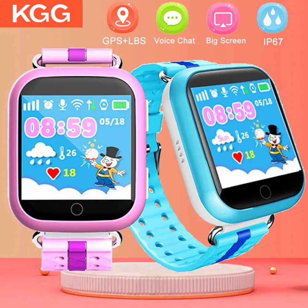 Gps умные часы Q750 Q100 Детские умные часы с 1,54 дюймовым сенсорным экраном SOS устройство отслеживания местоположения вызова для детей безопасный PK Q50 Q90