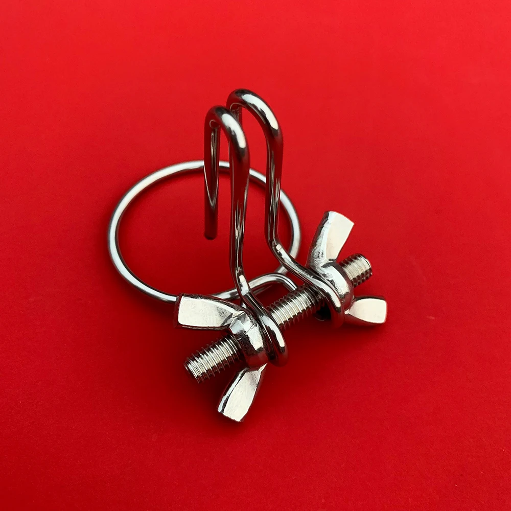 Новый Регулируемый стимулятор пениса раздражение пенис пробка стальной