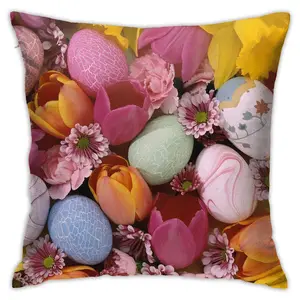 Flower 3D Printed Waist Throw Cushion Cover Home Supplies Pillowslip Cushion Cover Decor