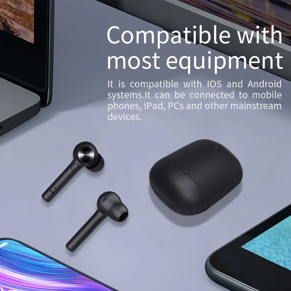 Беспроводные Bluetooth наушники для телефона стерео спортивные наушники гарнитура с зарядным устройством Встроенный микрофон