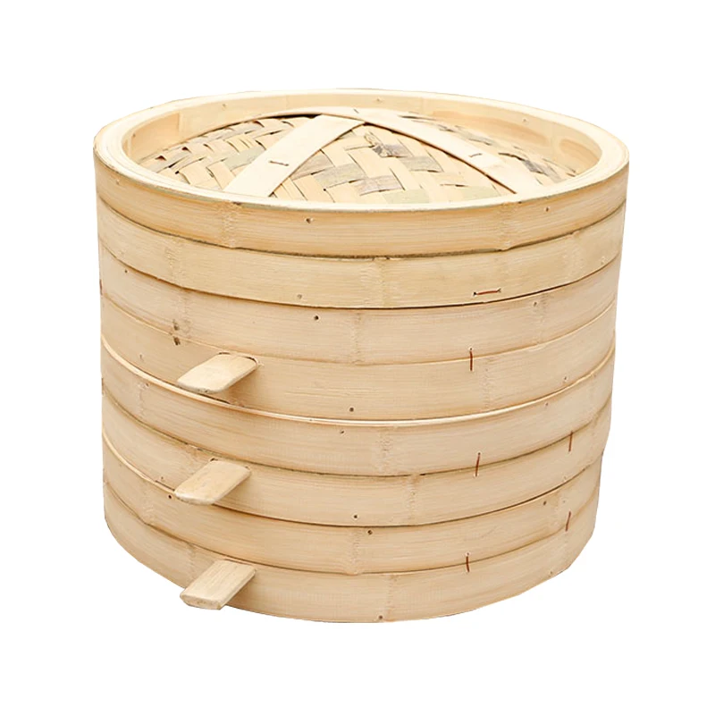 Двойные котлы Бамбуковая Паровая кастрюля кухонная посуда коммерческие большие