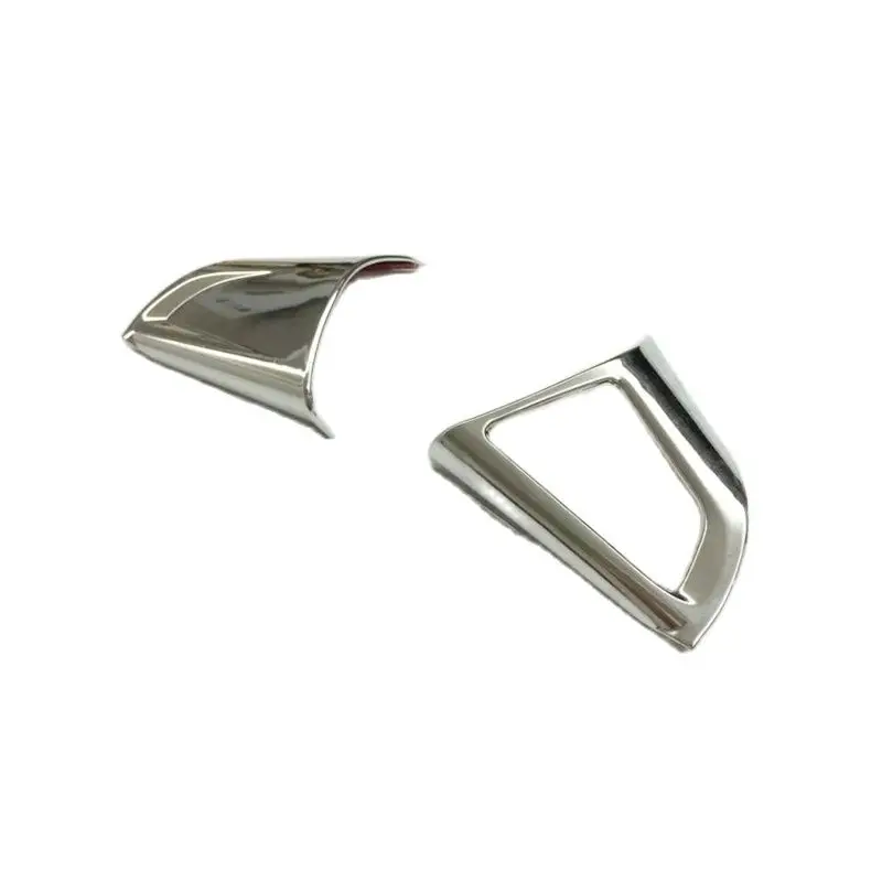 

Chrome For Chevrolet Trax 2014 2015 2016 Car Steering Wheel Switch Panel Decor Sticker Cover Trim Accessories Car Styling