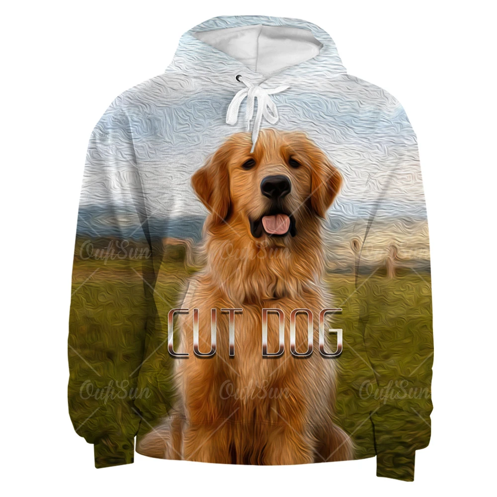 

2021 New Animal Pattern Hoodie Men Women 3D Printed Oversized Loose Sweatshirt Street Hip Hop Rock Hooded Pullover Jacket