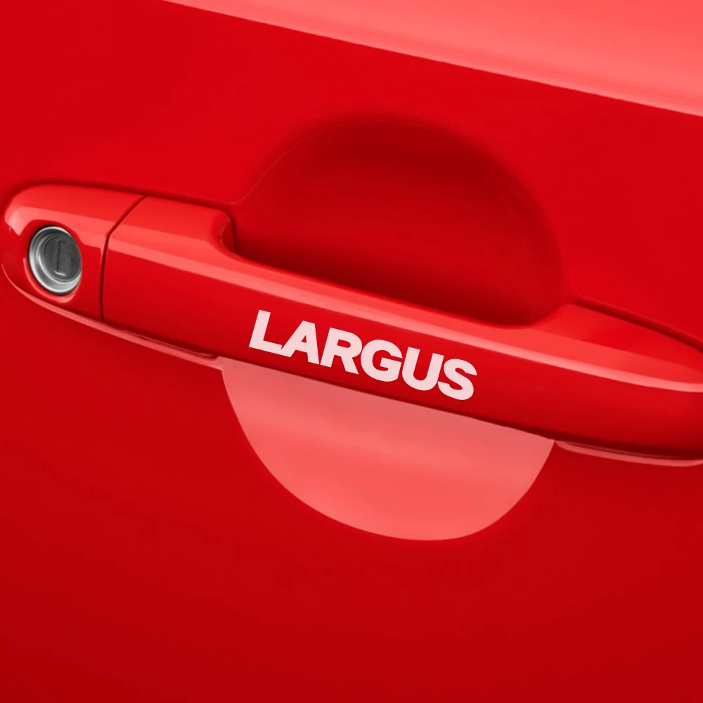 Виниловые наклейки на дверную ручку автомобиля для Lada Xray Largus Granta Niva Graphics