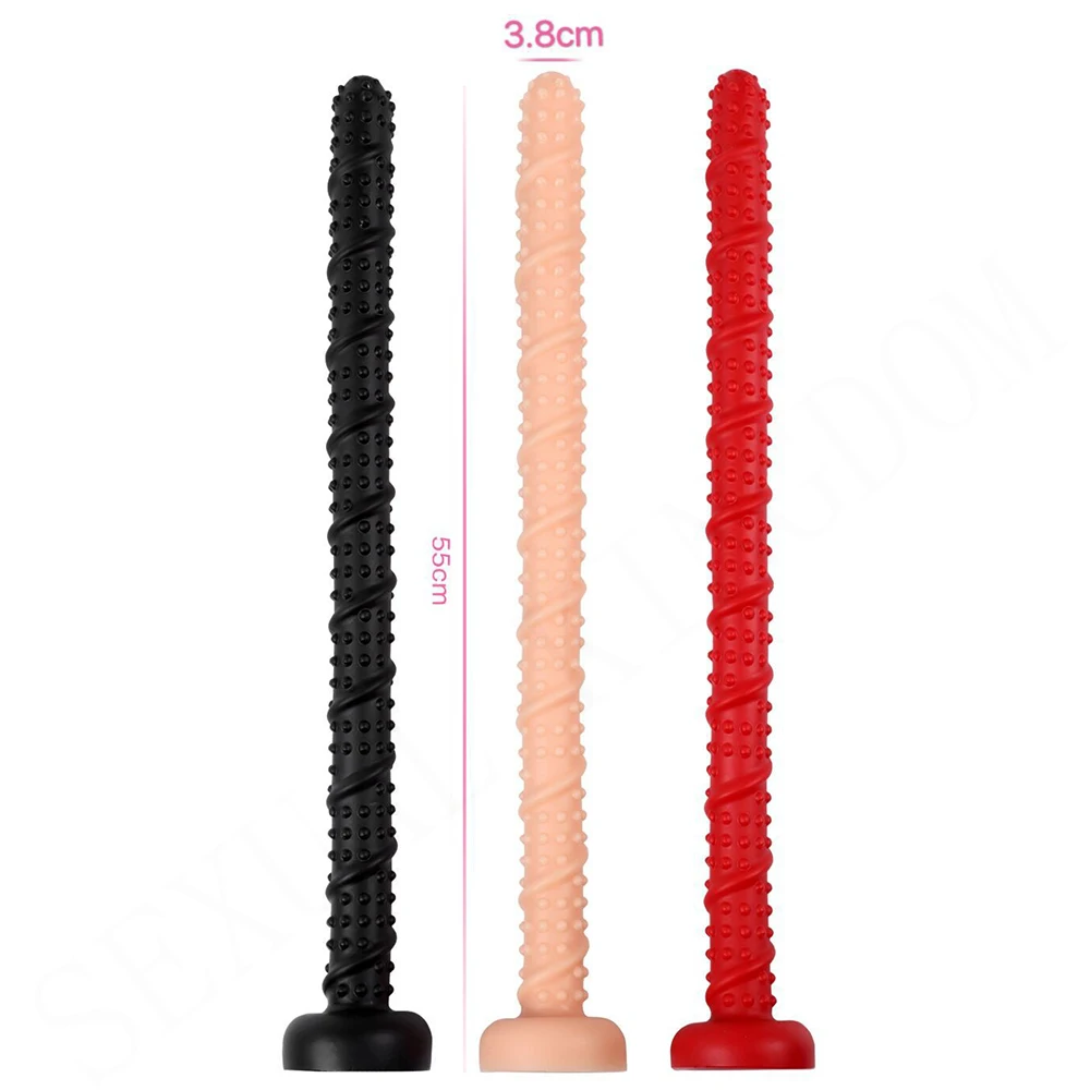 Длинная огромная Анальная пробка анальный мастурбатор массажер для ануса