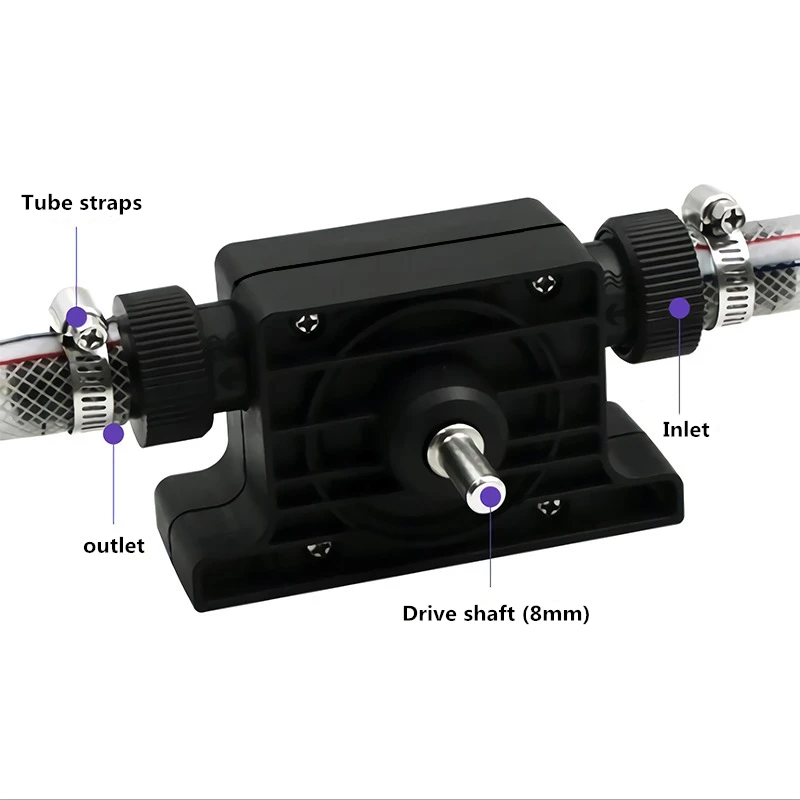 Портативный ручной миниатюрный водяной насос со сверлом центробежный для