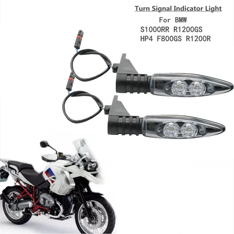 Motorcycle Led Turn Signal Lights Front Rear Indicators For BMW R1200 GS R 1200 ADVENTURE K1300 R800GS F 800 F800 |