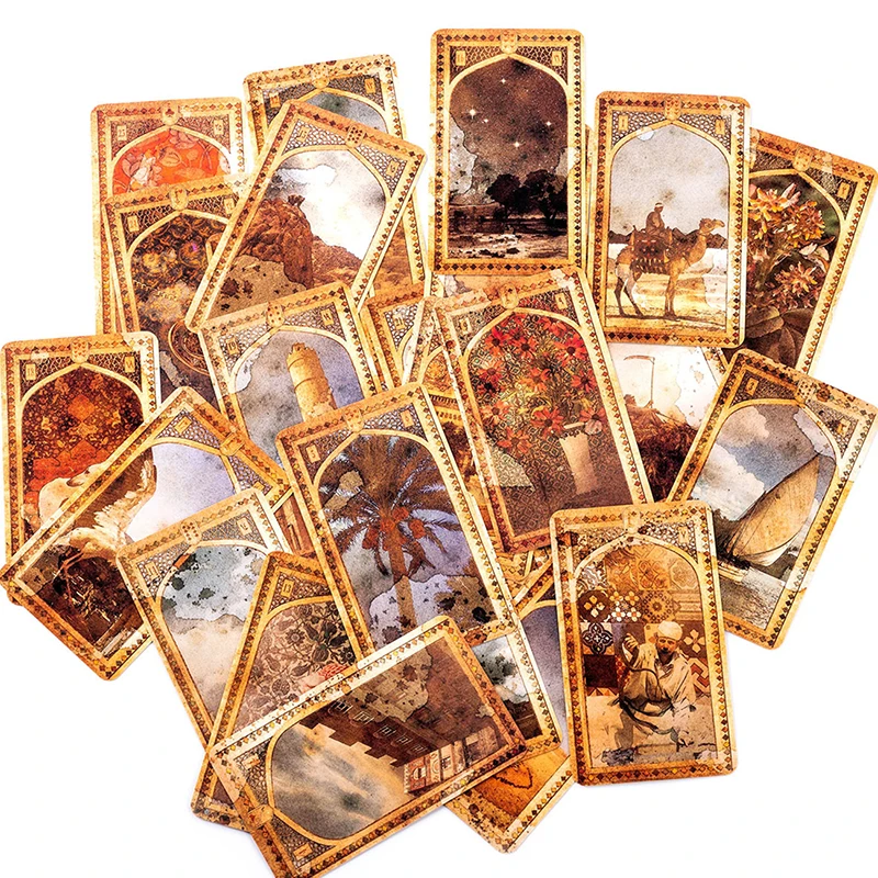 

Старые арабские карты Lenormand с изображением оракла, предсказания, Таро-колода для семейной вечеринки, настольная игра для досуга