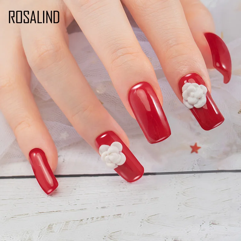 

ROSALIND Acrylic Powder Gel For Nail Extension Nail Carving Crystal Polymer Builder Acrylic Powder For Nails Art