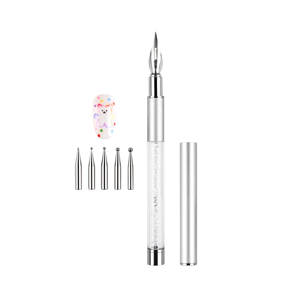 KADS Новый 1 шт. Профессиональный Nail Art Paint & Расставить Инструмент Для маникюр