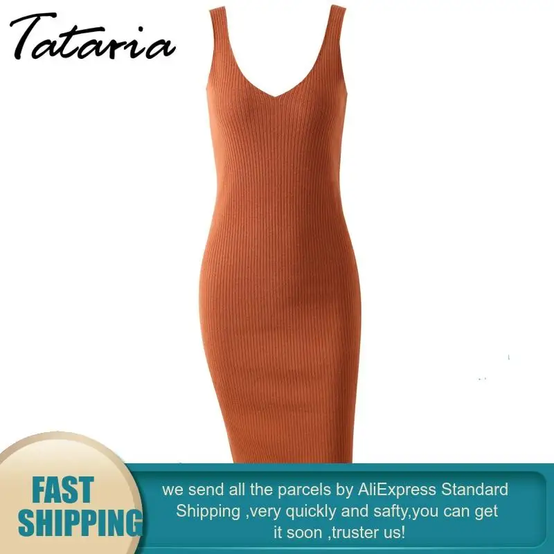 Женское трикотажное платье без рукавов с открытой спиной женское на бретельках