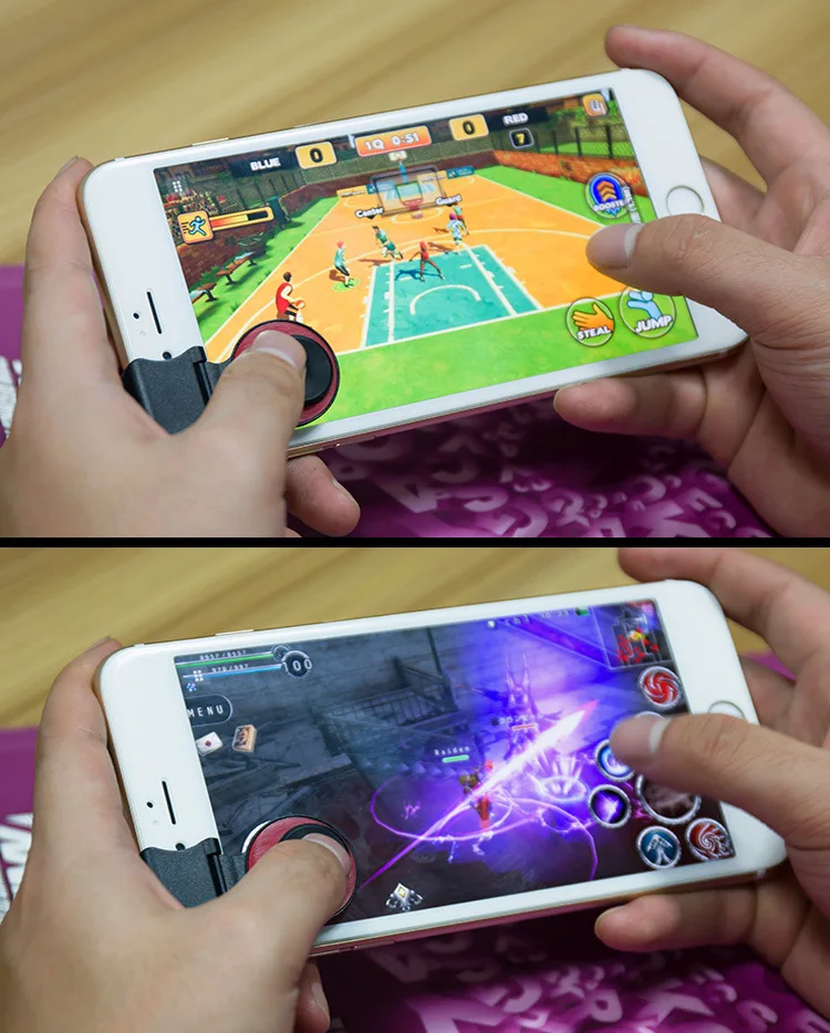 Игровой мини-джойстик для планшета джойстик Android iPhone сенсорный экран мобильный