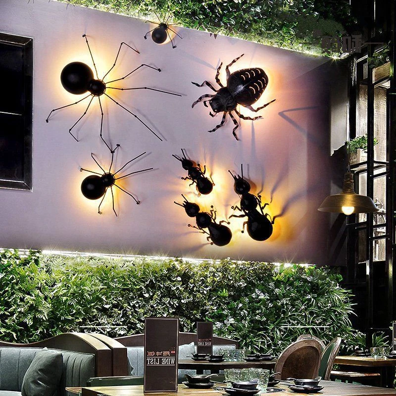 Железный художественный индивидуальный Ретро промышленный настенный